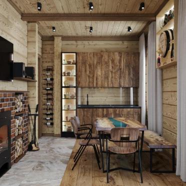 Интерьер столовой  смотреть на Basicdecor
