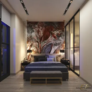 Интерьер спальни  смотреть на Basicdecor
