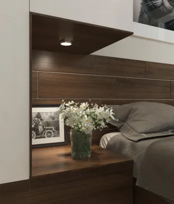 Интерьер спальни  смотреть на Basicdecor