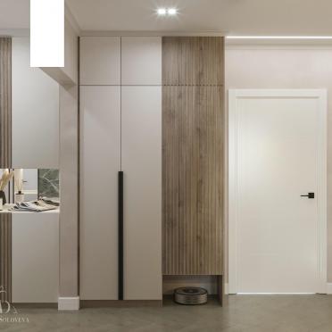 Интерьер прихожей с проходной  смотреть на Basicdecor