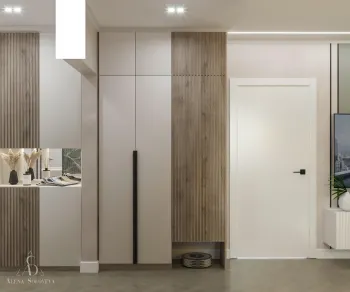 Интерьер прихожей с проходной  смотреть на Basicdecor