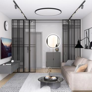 Интерьер гостиной  смотреть на Basicdecor