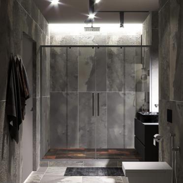 Интерьер ванной в современном стиле смотреть на Basicdecor
