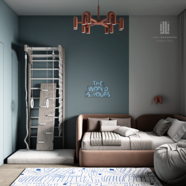 Интерьер детской  смотреть на Basicdecor
