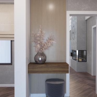 Интерьер коридора с ресепшном  смотреть на Basicdecor