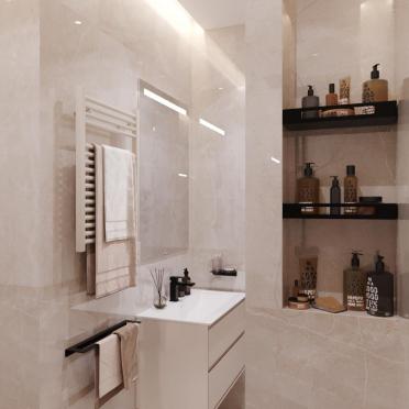 Интерьер ванной  смотреть на Basicdecor