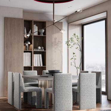 Интерьер столовой  смотреть на Basicdecor