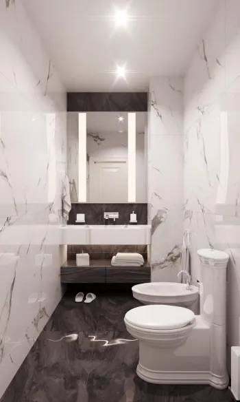 Интерьер ванной  смотреть на Basicdecor