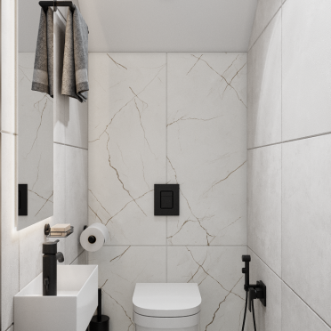 Интерьер ванной  смотреть на Basicdecor