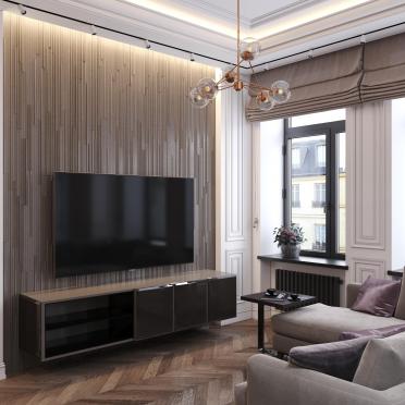 Интерьер гостиной  смотреть на Basicdecor