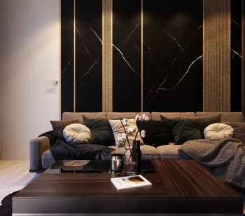 Интерьер гостиной в современном стиле смотреть на Basicdecor