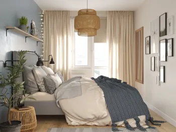 Интерьер спальни в хюгге смотреть на Basicdecor