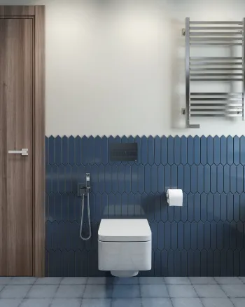 Интерьер ванной в современном стиле смотреть на Basicdecor
