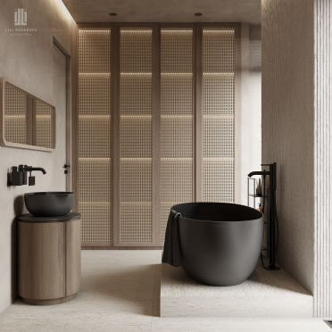 Интерьер ванной  смотреть на Basicdecor