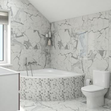 Интерьер ванной  смотреть на Basicdecor