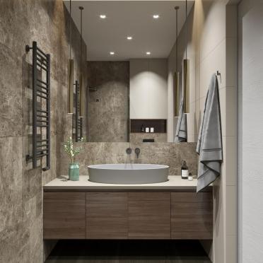 Интерьер ванной  смотреть на Basicdecor