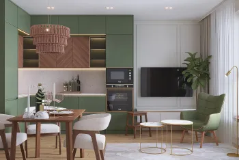 Интерьер кухни  смотреть на Basicdecor