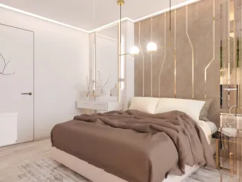 Интерьер спальни в современном стиле смотреть на Basicdecor