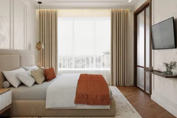 Интерьер спальни  смотреть на Basicdecor