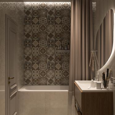 Интерьер ванной  смотреть на Basicdecor