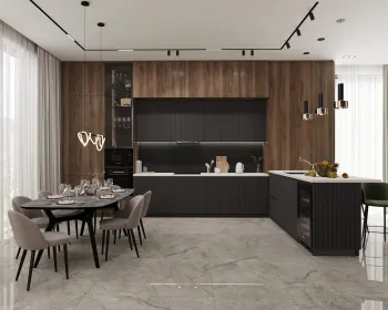 Интерьер кухни  смотреть на Basicdecor