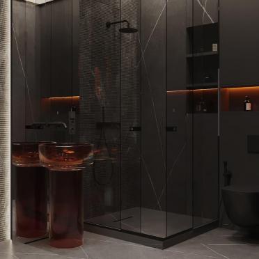 Интерьер ванной  смотреть на Basicdecor