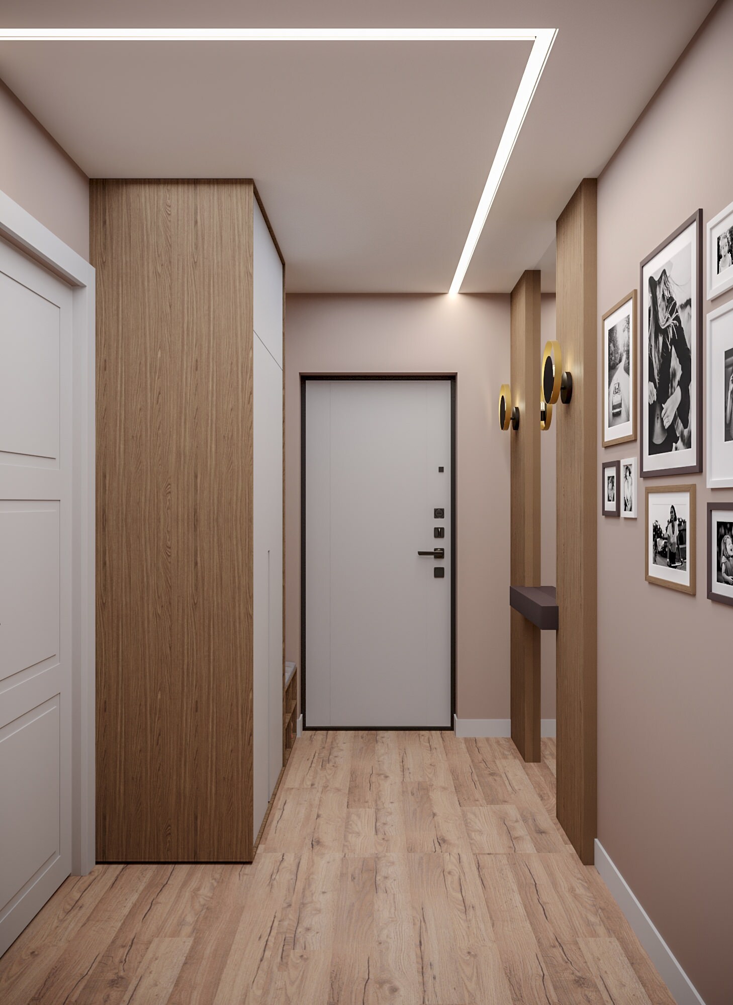 Дизайн коридора: 20 лучших идей