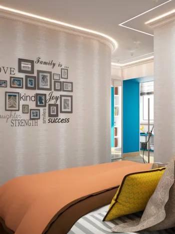 Интерьер детской в стиле фьюжн смотреть на Basicdecor