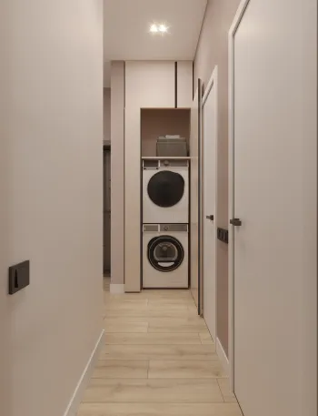 Интерьер с постирочной  смотреть на Basicdecor