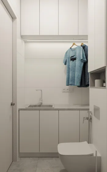 Интерьер с постирочной  смотреть на Basicdecor