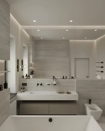 Интерьер ванной  смотреть на Basicdecor