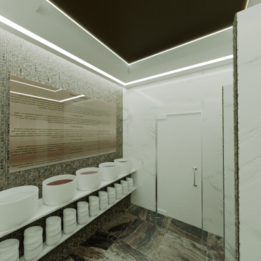 Интерьер ванной  смотреть на Basicdecor