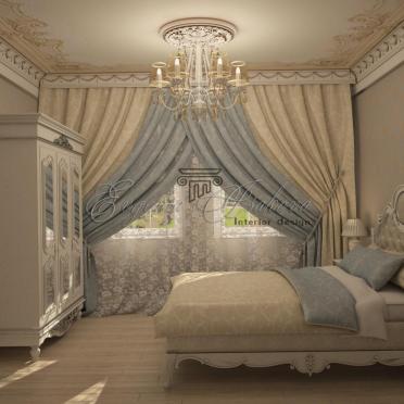 Интерьер спальни в классическом стиле и барокко смотреть на Basicdecor