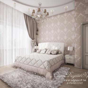 Интерьер спальни в классическом стиле и шебби-шике смотреть на Basicdecor