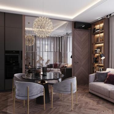 Интерьер гостиной  смотреть на Basicdecor