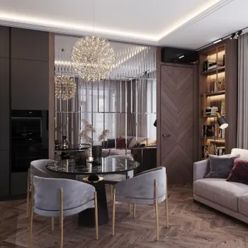 Интерьер гостиной  смотреть на Basicdecor