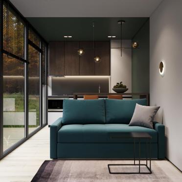 Интерьер гостиной  смотреть на Basicdecor