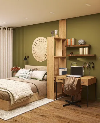 Интерьер спальни  смотреть на Basicdecor