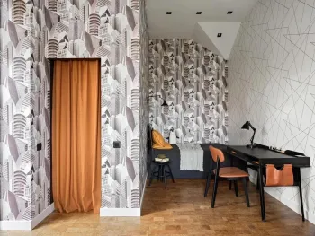 Интерьер с жалюзи  смотреть на Basicdecor