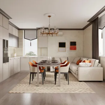 Интерьер гостиной в современном стиле смотреть на Basicdecor