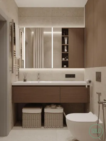 Интерьер ванной  смотреть на Basicdecor