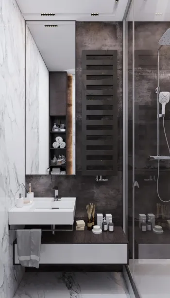 Интерьер ванной  смотреть на Basicdecor