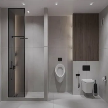 Интерьер ванной  смотреть на Basicdecor