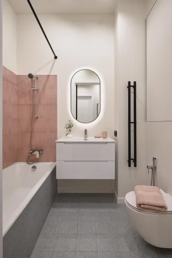 Интерьер ванной  смотреть на Basicdecor