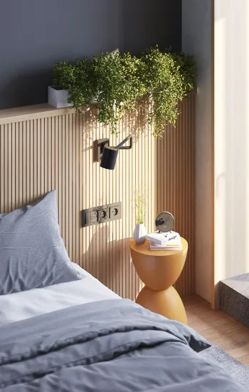 Интерьер спальни  смотреть на Basicdecor
