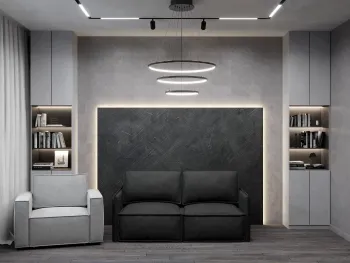 Интерьер гостиной  смотреть на Basicdecor
