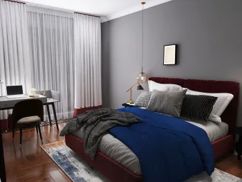Интерьер спальни  смотреть на Basicdecor