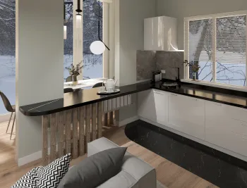 Интерьер кухни  смотреть на Basicdecor