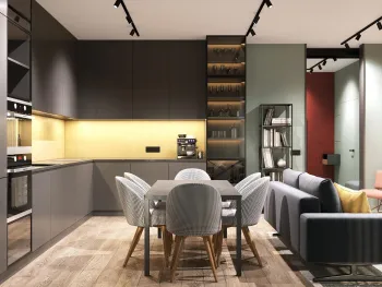 Интерьер кухни  смотреть на Basicdecor