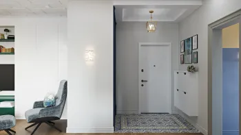 Интерьер прихожей в современном стиле смотреть на Basicdecor